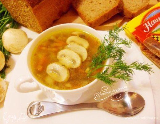 Томленый суп с гречкой
