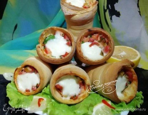 Пицца-рожок (Pizza Cone)