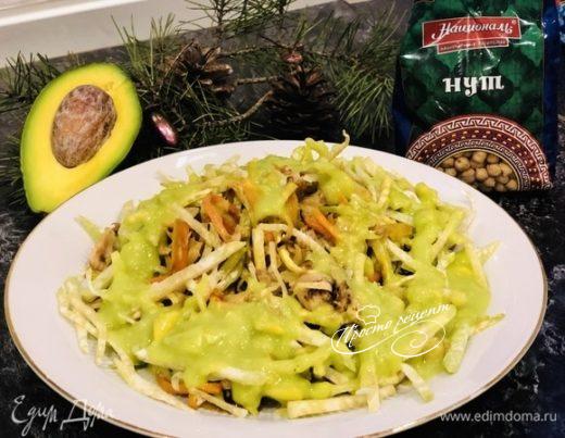 Архиерейский салат с майонезом «Аквафабе»
