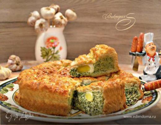 Итальянский пасхальный пирог «Паскуалина» (Torta pasqualina)