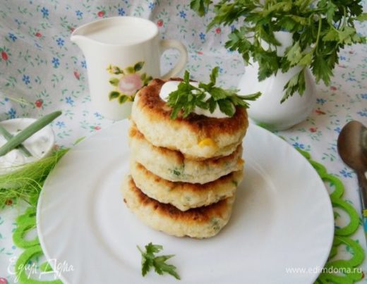 Сырники закусочные с кукурузой