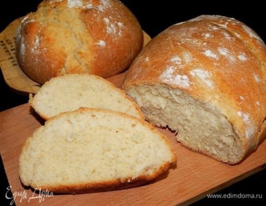 Хлеб на манной крупе