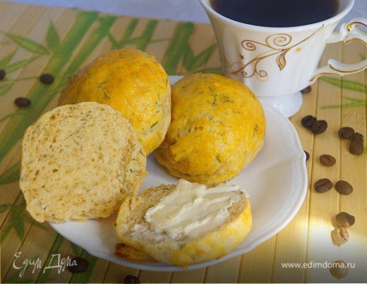 Булочки сырные с паприкой и укропом