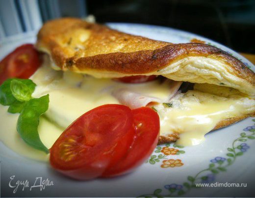 Омлет-суфле а ля кордон блю (Omelet à la Cordon bleu)