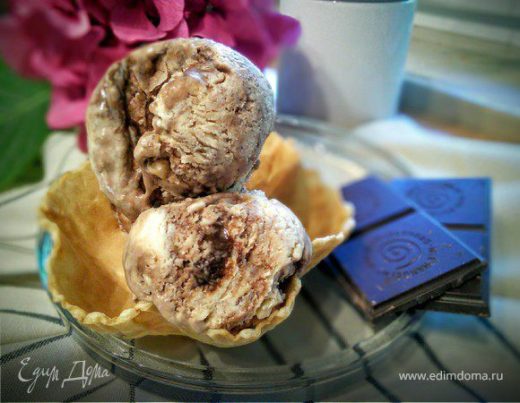 Фундучное мороженое с шоколадом «Джандуйа»